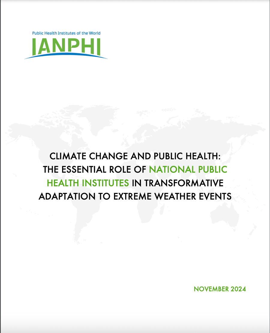 The Essential Role of National Public Health Institutes in Transformative Adaptation to Extreme Weather Events